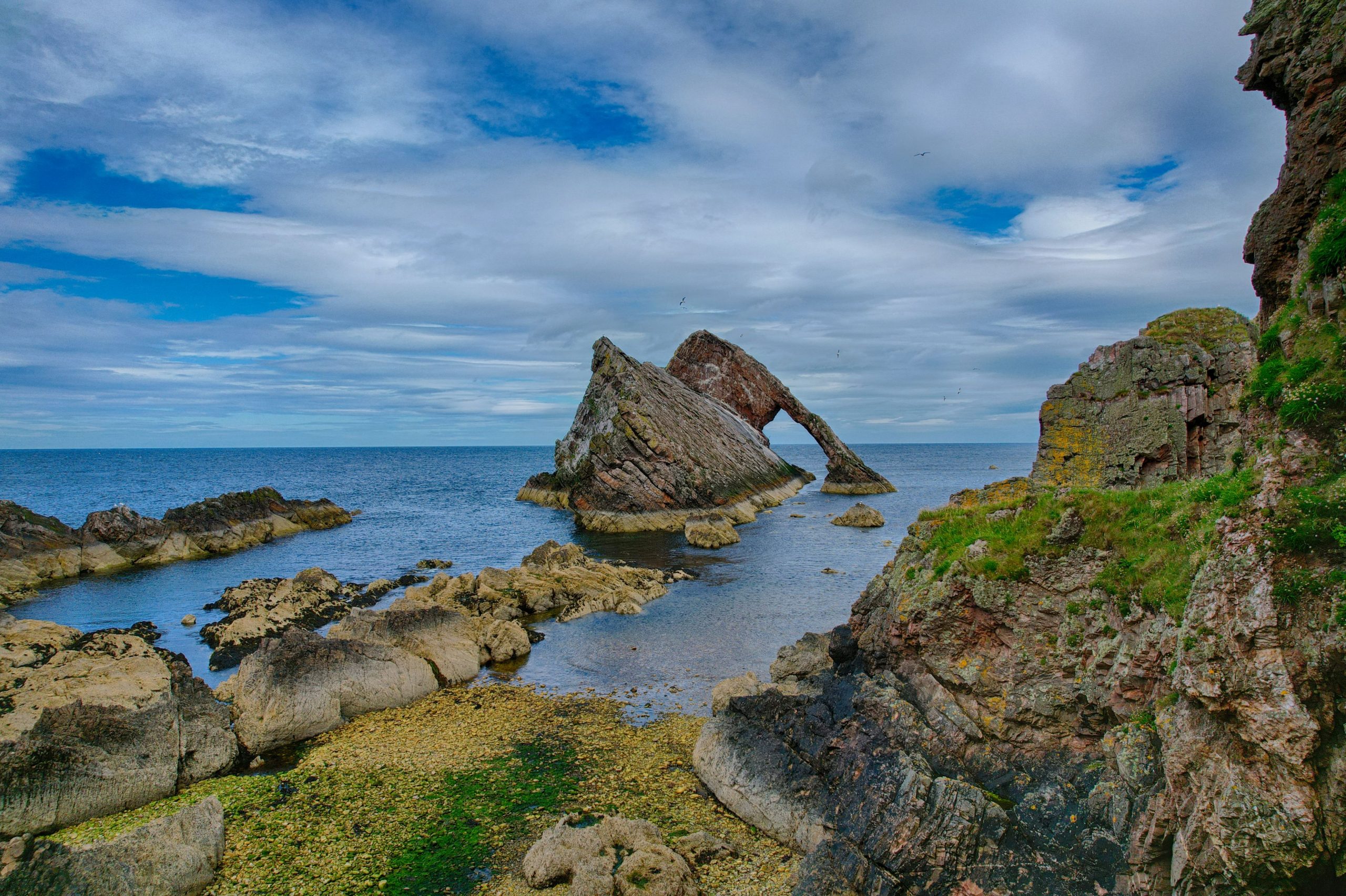 Bow Fiddle Rock Schotland juni 2024